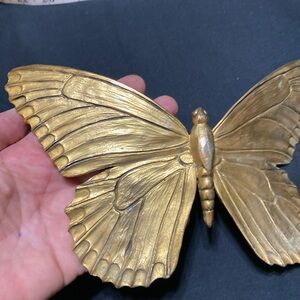 Vintage: C. Ross 1983 Butterfly Buckle.